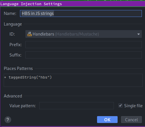 picture of above-mentioned settings